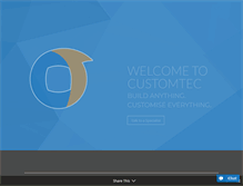 Tablet Screenshot of customtec.net.au